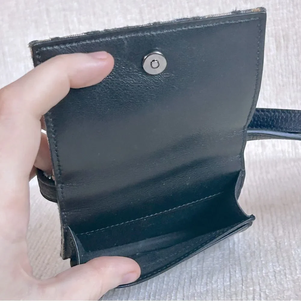Dior Oblique Nano Wallet on Strap